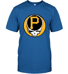 Pittsburgh Pirates Grateful Dead Baseball Steal Your Face MLB Men's T-Shirt Men's T-Shirt - globaltrendtees