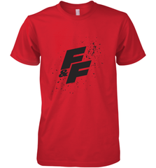 Fast & Furious Paint Splatter Bold Logo Men's Premium T-Shirt Men's Premium T-Shirt - globaltrendtees