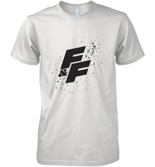 Fast & Furious Paint Splatter Bold Logo Men's Premium T-Shirt Men's Premium T-Shirt - globaltrendtees