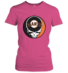 San Francisco Giants Grateful Dead Baseball Steal Your Face MLB Women's T-Shirt Women's T-Shirt - globaltrendtees