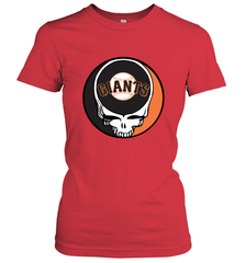San Francisco Giants Grateful Dead Baseball Steal Your Face MLB Women's T-Shirt Women's T-Shirt - globaltrendtees