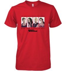 Fast & Furious You Can Have It All Group Shot Panels Black Men's Premium T-Shirt Men's Premium T-Shirt - globaltrendtees