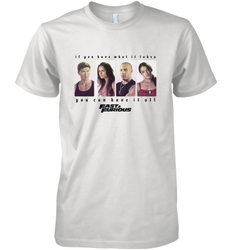Fast & Furious You Can Have It All Group Shot Panels Black Men's Premium T-Shirt