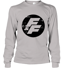 Fast and Furious Distressed Circle Logo Youth Long Sleeve T-Shirt Youth Long Sleeve T-Shirt - globaltrendtees