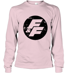 Fast and Furious Distressed Circle Logo Youth Long Sleeve T-Shirt Youth Long Sleeve T-Shirt - globaltrendtees