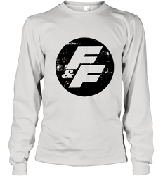 Fast and Furious Distressed Circle Logo Youth Long Sleeve T-Shirt