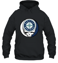 Seattle Mariners Grateful Dead Baseball Steal Your Face MLB Hooded Sweatshirt Hooded Sweatshirt - globaltrendtees