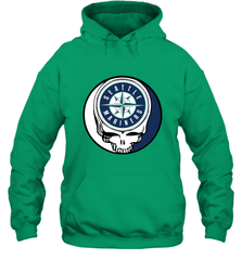 Seattle Mariners Grateful Dead Baseball Steal Your Face MLB Hooded Sweatshirt Hooded Sweatshirt - globaltrendtees