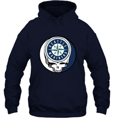 Seattle Mariners Grateful Dead Baseball Steal Your Face MLB Hooded Sweatshirt Hooded Sweatshirt - globaltrendtees