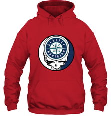 Seattle Mariners Grateful Dead Baseball Steal Your Face MLB Hooded Sweatshirt Hooded Sweatshirt - globaltrendtees