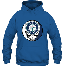 Seattle Mariners Grateful Dead Baseball Steal Your Face MLB Hooded Sweatshirt Hooded Sweatshirt - globaltrendtees