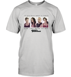 Fast & Furious You Can Have It All Group Shot Panels Black Men's T-Shirt