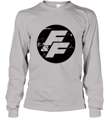 Fast and Furious Distressed Circle Logo Long Sleeve T-Shirt Long Sleeve T-Shirt - globaltrendtees