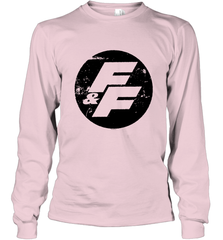 Fast and Furious Distressed Circle Logo Long Sleeve T-Shirt Long Sleeve T-Shirt - globaltrendtees