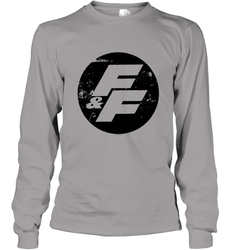 Fast and Furious Distressed Circle Logo Long Sleeve T-Shirt