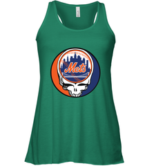 New York Mets Grateful Dead Baseball Steal Your Face MLB Women's Tank Top Women's Tank Top - globaltrendtees
