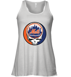 New York Mets Grateful Dead Baseball Steal Your Face MLB Women's Tank Top