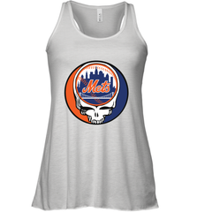 New York Mets Grateful Dead Baseball Steal Your Face MLB Women's Tank Top Women's Tank Top - globaltrendtees