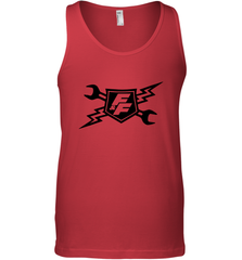 Fast & Furious Racing Shield Motif Men's Tank Top Men's Tank Top - globaltrendtees