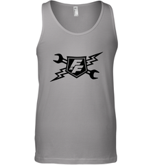 Fast & Furious Racing Shield Motif Men's Tank Top Men's Tank Top - globaltrendtees