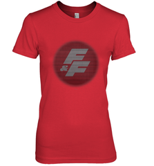 Fast & Furious Shuttered Logo Women's Premium T-Shirt Women's Premium T-Shirt - globaltrendtees