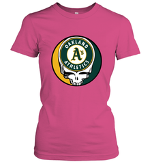 Oakland Athletics Grateful Dead Baseball Steal Your Face MLB Women's T-Shirt Women's T-Shirt - globaltrendtees