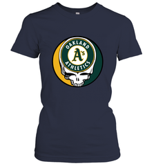Oakland Athletics Grateful Dead Baseball Steal Your Face MLB Women's T-Shirt Women's T-Shirt - globaltrendtees