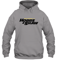 Fast & Furious Hobbs & Shaw Yellow And Black Movie Logo Hooded Sweatshirt