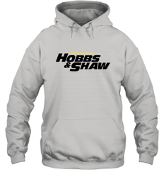 Fast & Furious Hobbs & Shaw Yellow And Black Movie Logo Hooded Sweatshirt