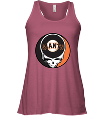 San Francisco Giants Grateful Dead Baseball Steal Your Face MLB Women's Tank Top Women's Tank Top - globaltrendtees