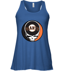 San Francisco Giants Grateful Dead Baseball Steal Your Face MLB Women's Tank Top Women's Tank Top - globaltrendtees