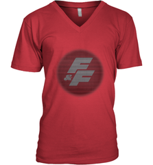 Fast & Furious Shuttered Logo Men's V-Neck T-Shirt Men's V-Neck T-Shirt - globaltrendtees
