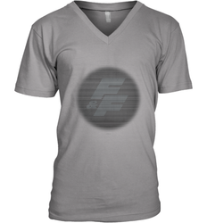 Fast & Furious Shuttered Logo Men's V-Neck T-Shirt