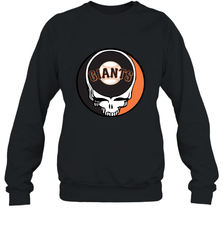 San Francisco Giants Grateful Dead Baseball Steal Your Face MLB Crewneck Sweatshirt Crewneck Sweatshirt - globaltrendtees
