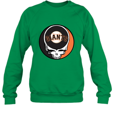 San Francisco Giants Grateful Dead Baseball Steal Your Face MLB Crewneck Sweatshirt Crewneck Sweatshirt - globaltrendtees