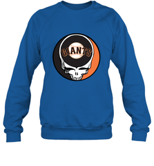 San Francisco Giants Grateful Dead Baseball Steal Your Face MLB Crewneck Sweatshirt Crewneck Sweatshirt - globaltrendtees