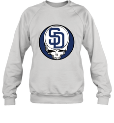 San Diego Padres Grateful Dead Baseball Steal Your Face MLB Crewneck Sweatshirt