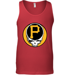 Pittsburgh Pirates Grateful Dead Baseball Steal Your Face MLB Men's Tank Top Men's Tank Top - globaltrendtees